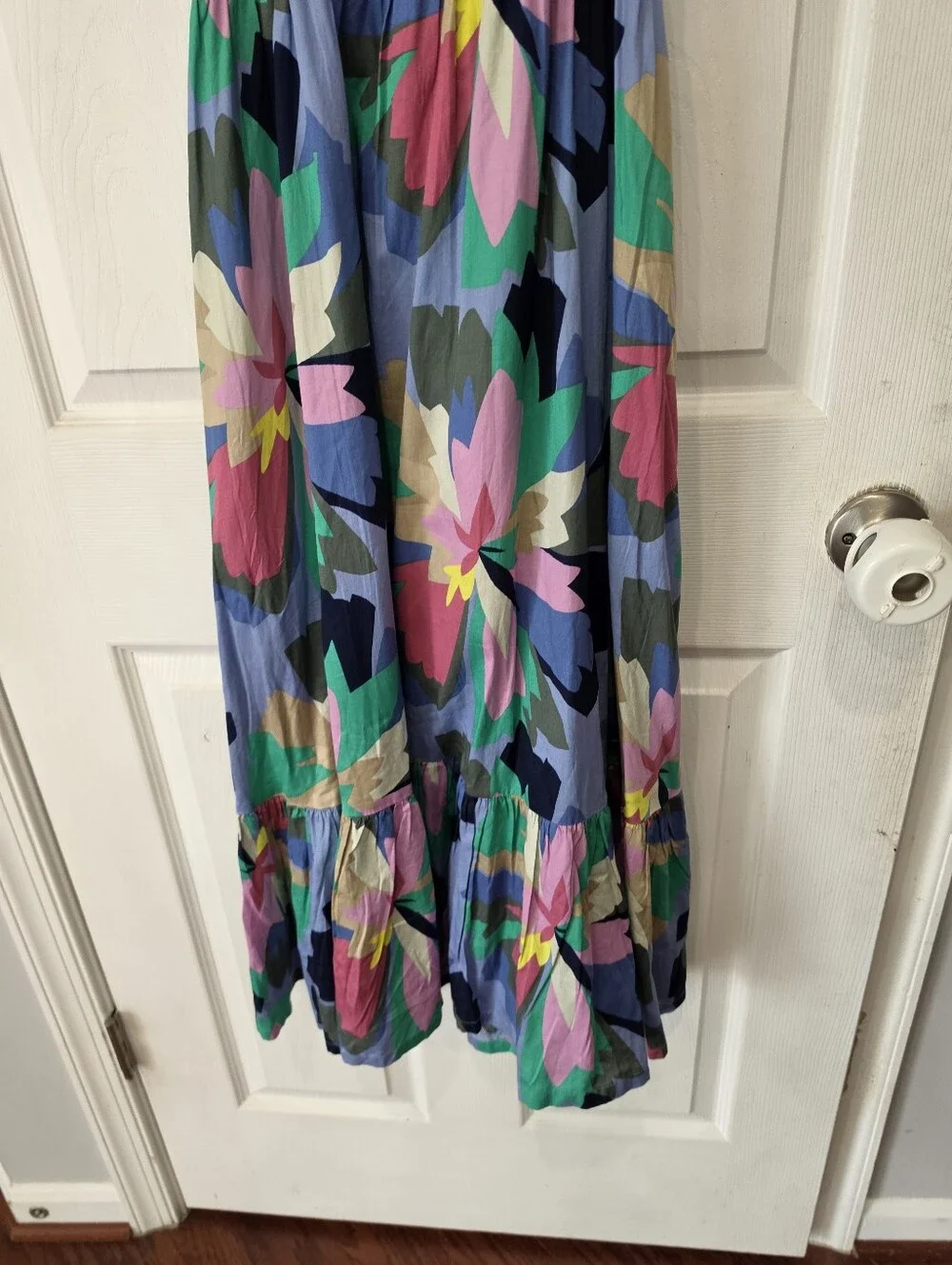 GAP Girls' Floral Print Sundress Blue Multi Size XXL NWT